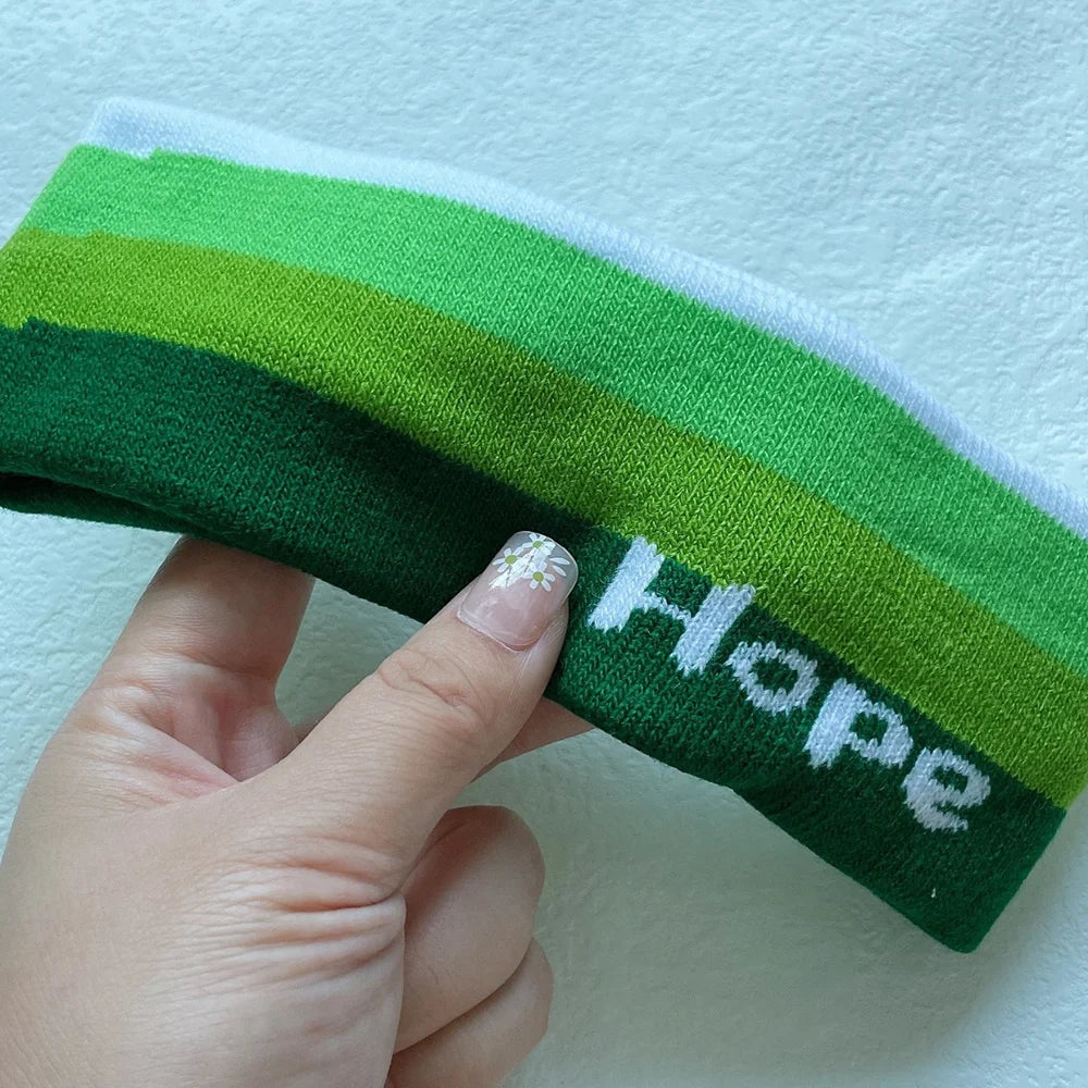 1PCS Sweat Band Sports Headband Fitness Sweat-Absorbing HairBand Yoga Jog Running Makeup Bath Headscarf Hair Accessories Unisex