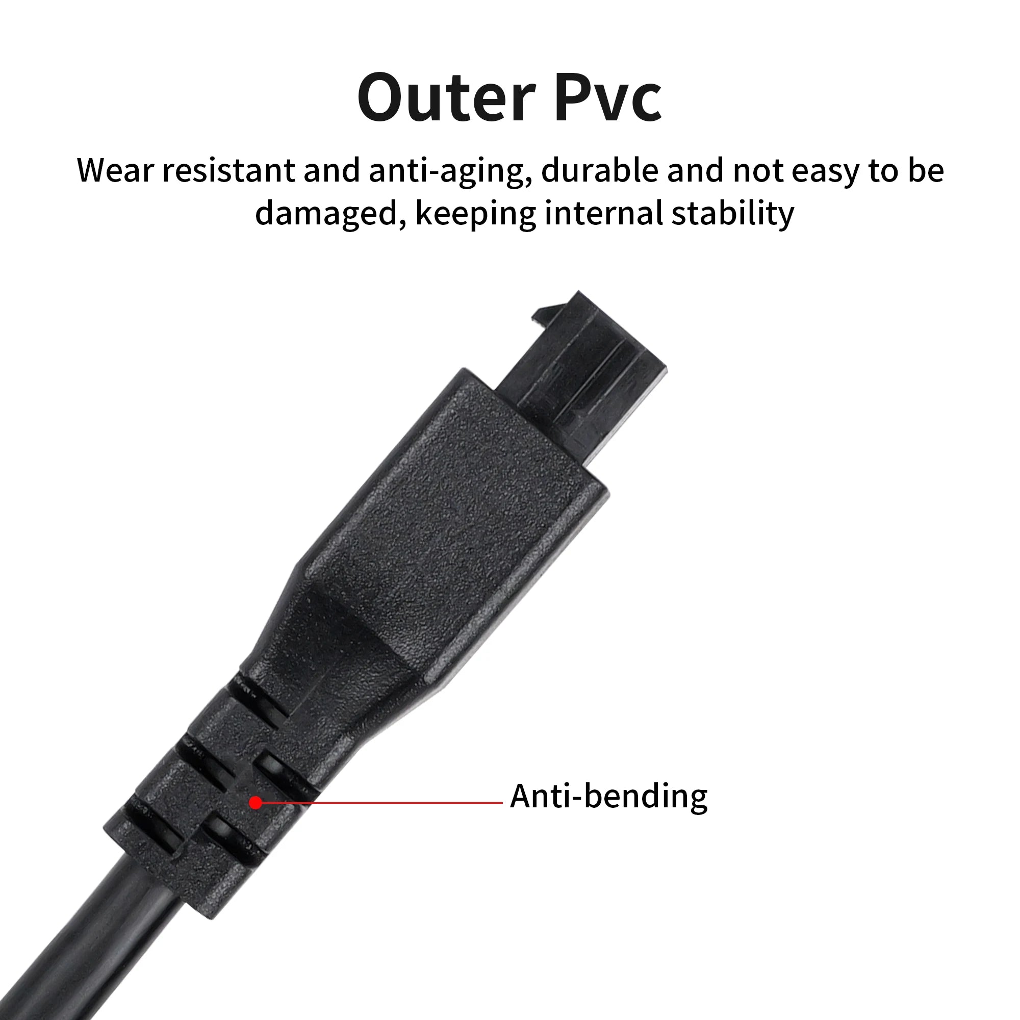 For Anycubic Kobra 3 Combo 4-Pin Data Cable ACE Pro Extension Cable 1M 2M with Magnetic Ring for Kobra 3/Max/S1/S1C 3D Printer