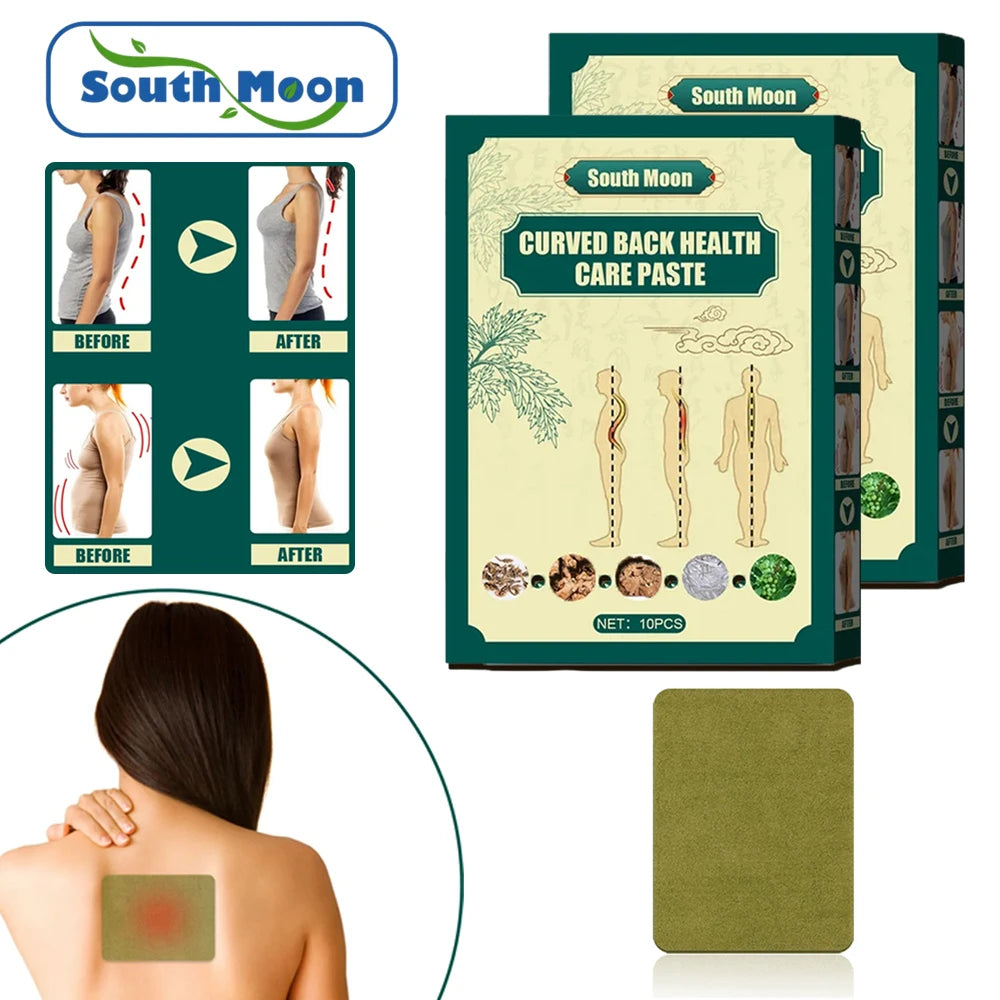 10-30PCS Lumbar Vertebra Patch Back Waist Self-heating Paste for Running Yoga Fitness Exercise