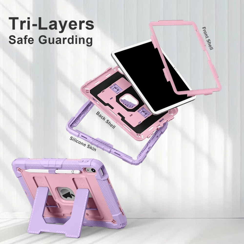 Kids Friendly Kids for iPad A16 11th 11 2025 10th 10.9 2022 Heavy Duty Shockproof Cover iPad 11th/10th A3354 A2696 A2757 Fundas
