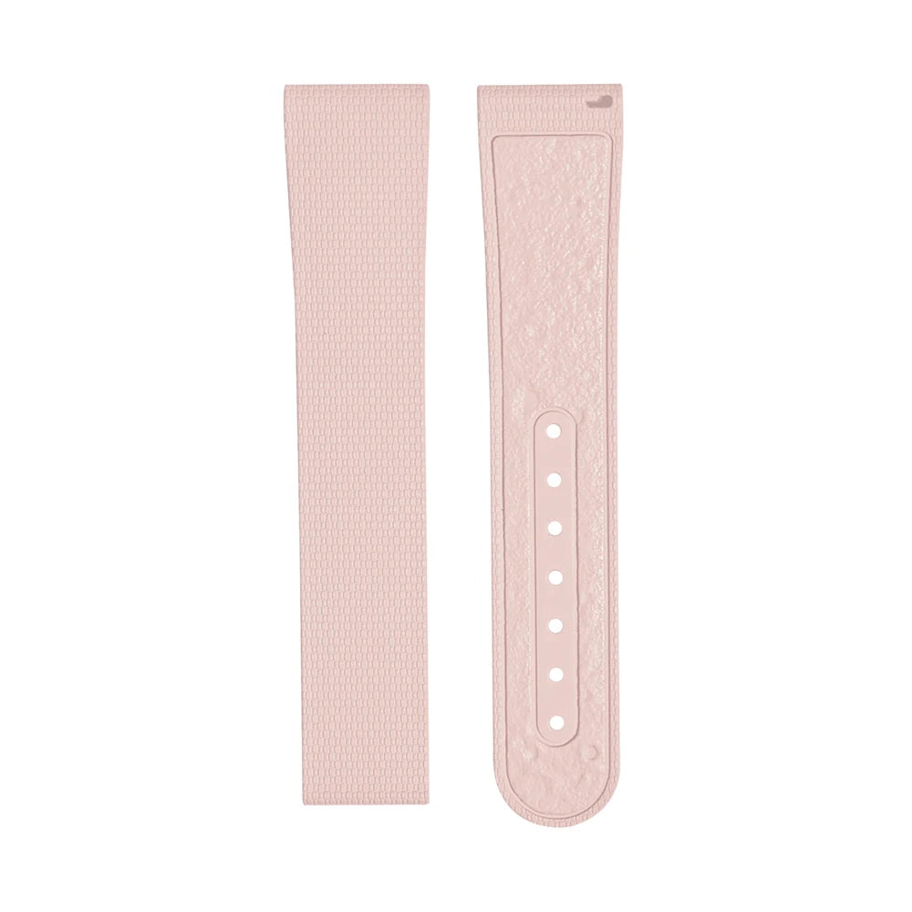 Watch Straps For Women 20mm For Omega MoonSwatch Speedmaster Cartier FKM Rubber Watch Strap Quick Release Universal Watch Bands