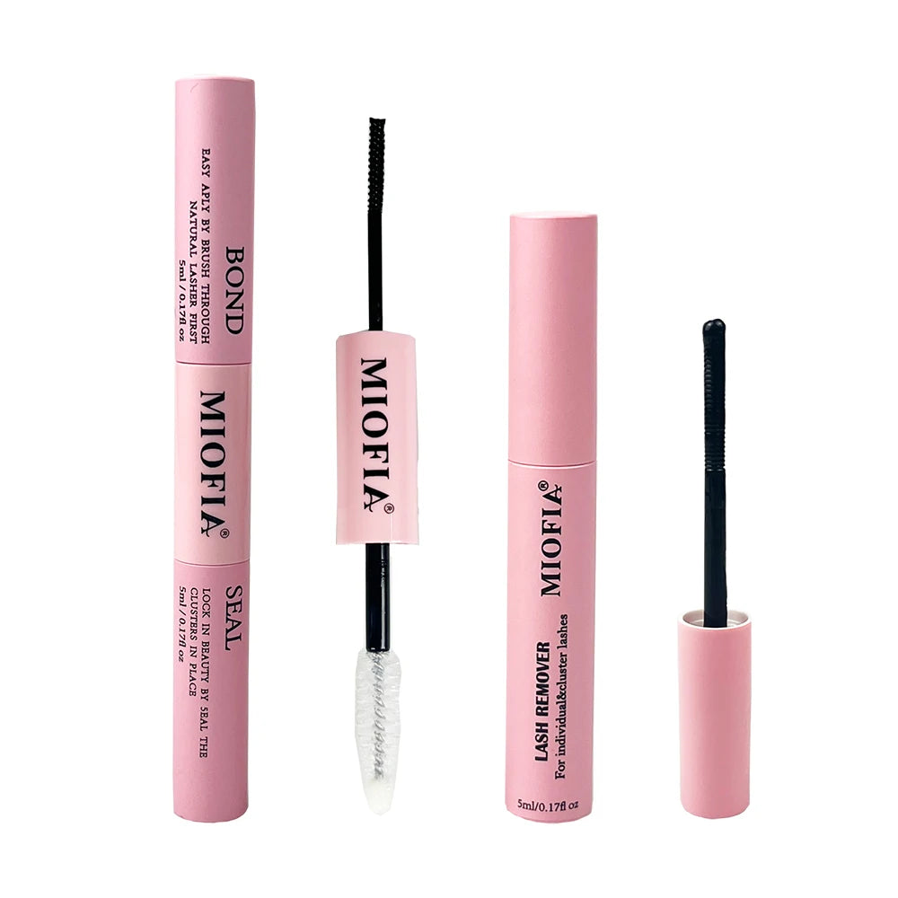 5ml No Irritation Eyelashes Extension Glue Quick Drying Long Lasting Waterproof Adhesive Black Eyelash Cluster Glue Makeup Tool