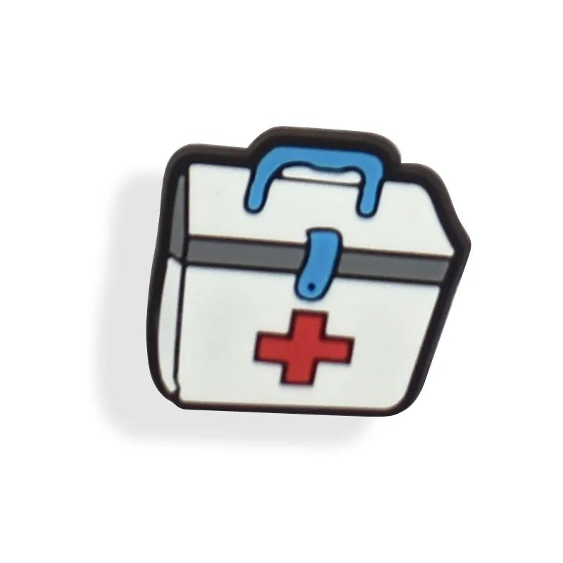 classical medical PVC shoe Charms Slippers Buckle combination Fit Wristbands accessories Decoration Bands gift unisex party