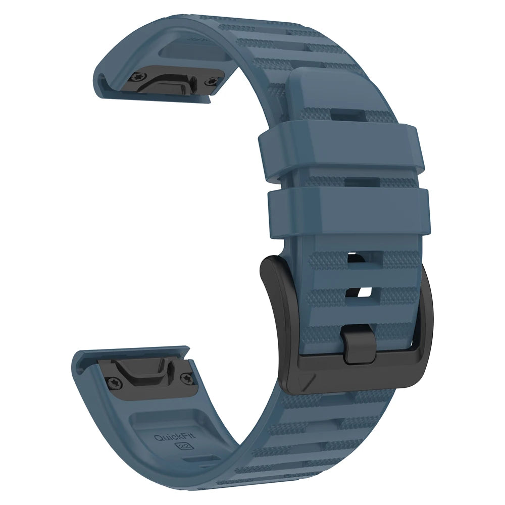 Sport Strap Silicone Watch Band 22mm 26mm For Garmin Fenix 8 Pro E 7 7X 6 6X 5 5X Plus Quick Release Bracelets Women Men Correa