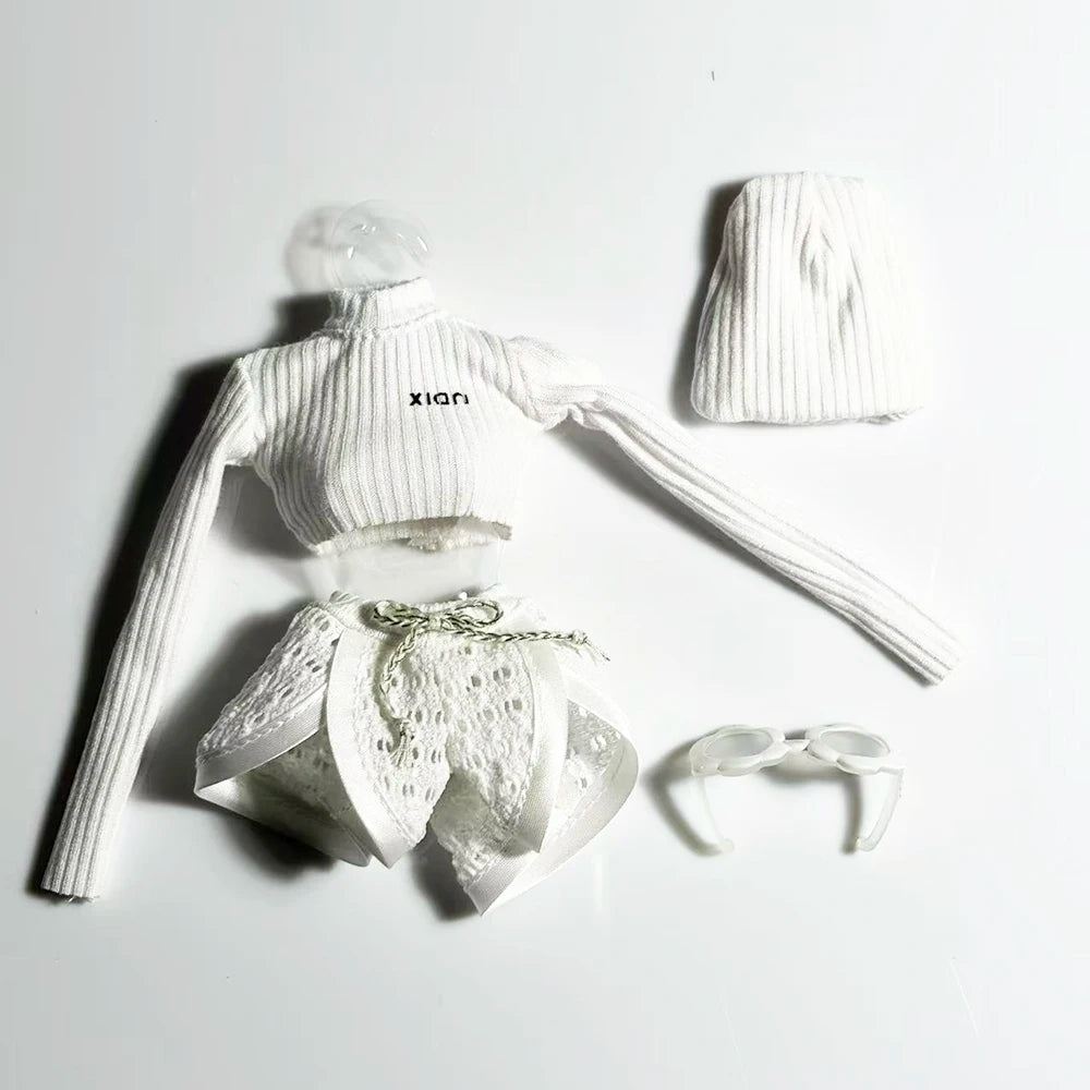 2026 New Xianxian Doll Clothes Set High-end Wear Suit Coat Top Skirt Princess Exquisite Makeup Dress Up Toys Doll Accessories
