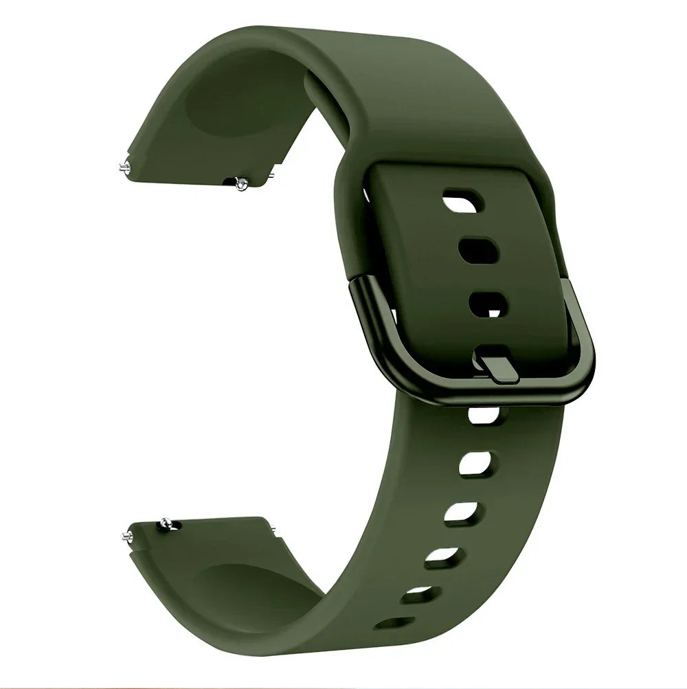 18mm Universal Band for Huawei GT6 5 4 41mm Colorful Buckle Men Women Replacement Strap for Hauwei GT5 Pro 42mm GT6 41mm Strap