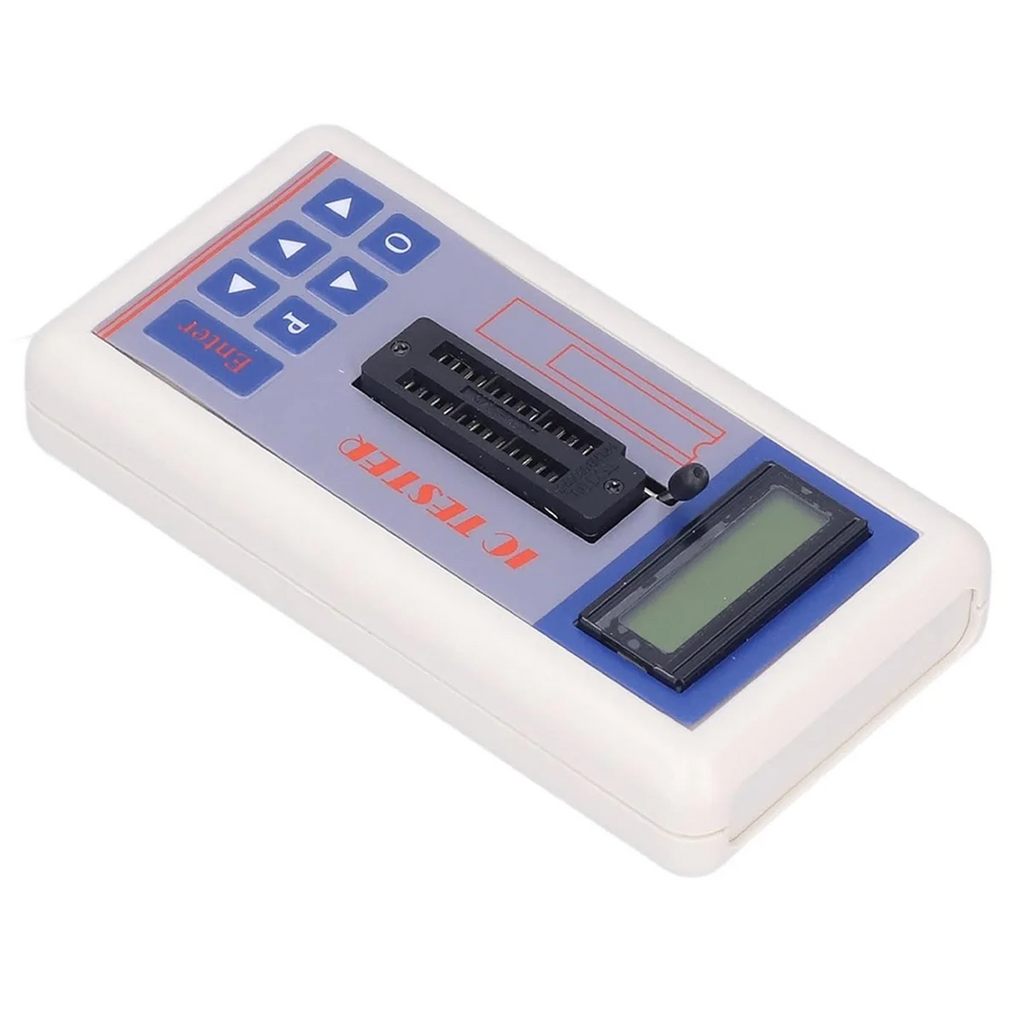 ABQR Integrated Circuit Tester, IC Transistor Capacitor Tester, Diode Checker Detector, with 5V 3.3V AUTO Mode,B