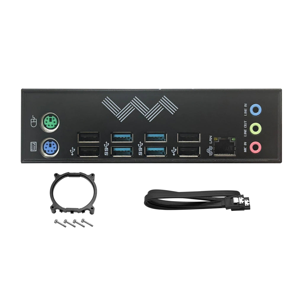 MACHINIST X99 V9S Motherboard C612 Chip Support DDR4 RAM Four Channels LGA2011-3 CPU With TPM M.2 Slot Black Armored USB3.0