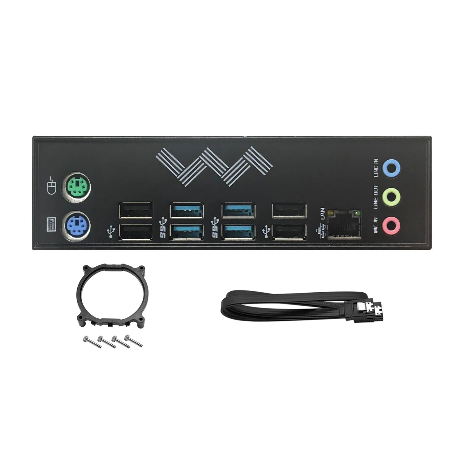 MACHINIST X99 V9S Motherboard C612 Chip Support DDR4 RAM Four Channels LGA2011-3 CPU With TPM M.2 Slot Black Armored USB3.0