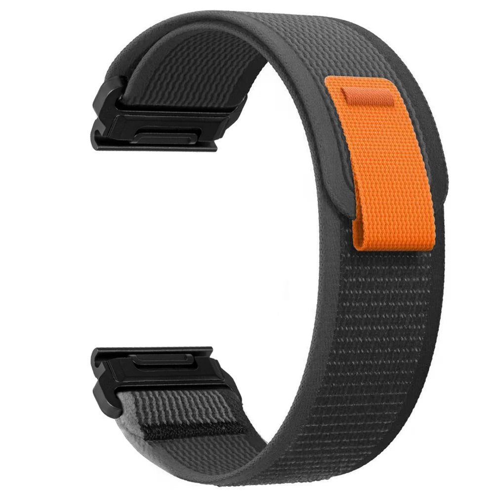26mm 22mm Nylon QuickFit Strap For Garmin Fenix 8 8Pro E 7 7X 6 6X 5X/Forerunner 970 965/Enduro 3/Instinct 3 2X Sport Watch Band