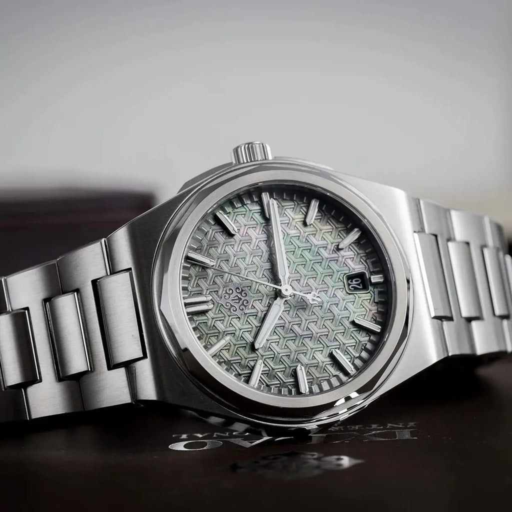 IX&DAO 2025 New Warrior 37mm Men's Automatic Mechanical Watch Miyota 9015 Top Sapphire BGW-9 Stainless Steel Waterproof 10Bar