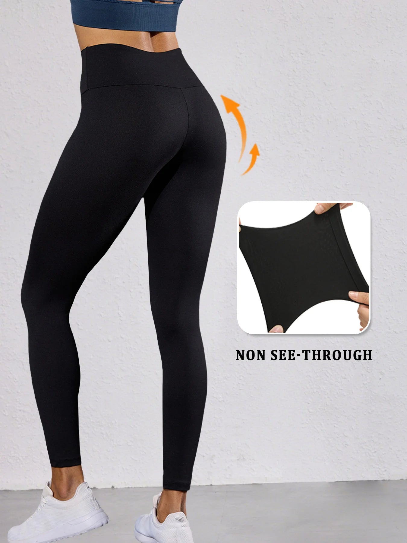 3 Pack High Waisted Women's Leggings with Tummy Control-Super Soft Comfortable Fit for Yoga Running Workout and Daily Activities