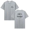 Custom T Shirt Make Your Design Logo Text T-shirt Men Women Customized Print Original Design Gifts Tshirt Streetwear Clothing