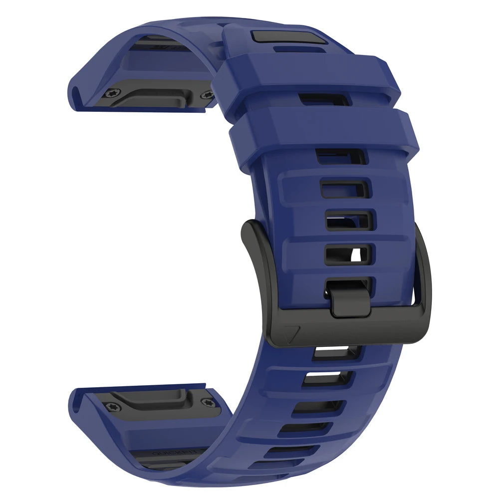 Sport Strap Silicone Watch Band 22mm 26mm For Garmin Fenix 8 Pro E 7 7X 6 6X 5 5X Plus Quick Release Bracelets Women Men Correa