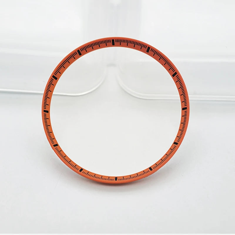 30.5mm Watch Chapter Rings Fit SKX007 SKX009 SRPD Watch Case Plastic Inner Ring NH35 NH36 Movement Men's Watch Parts Replace