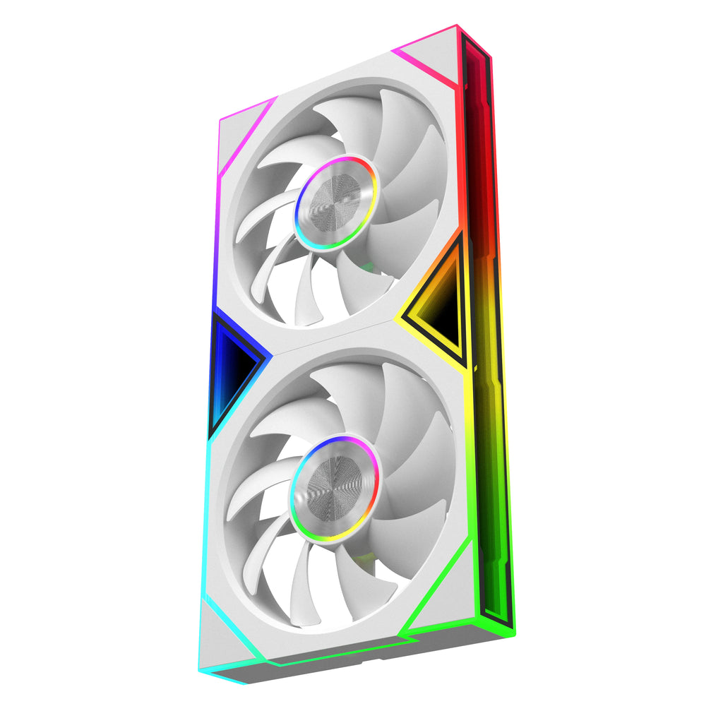 ICE Whale WZ-120/240/360 PC Case Fan ARGB Motherboard Sync Combination Structure Cold Exhaust Cooling Fan Ventilador