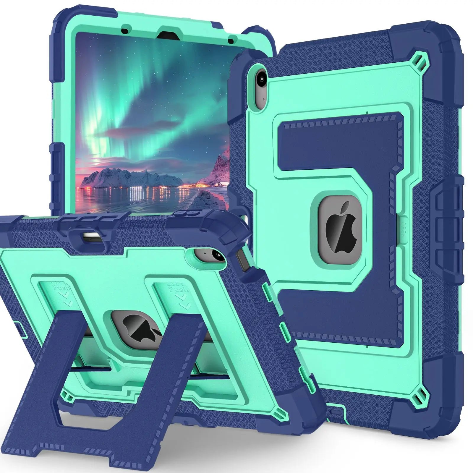 Kids Friendly Kids for iPad A16 11th 11 2025 10th 10.9 2022 Heavy Duty Shockproof Cover iPad 11th/10th A3354 A2696 A2757 Fundas