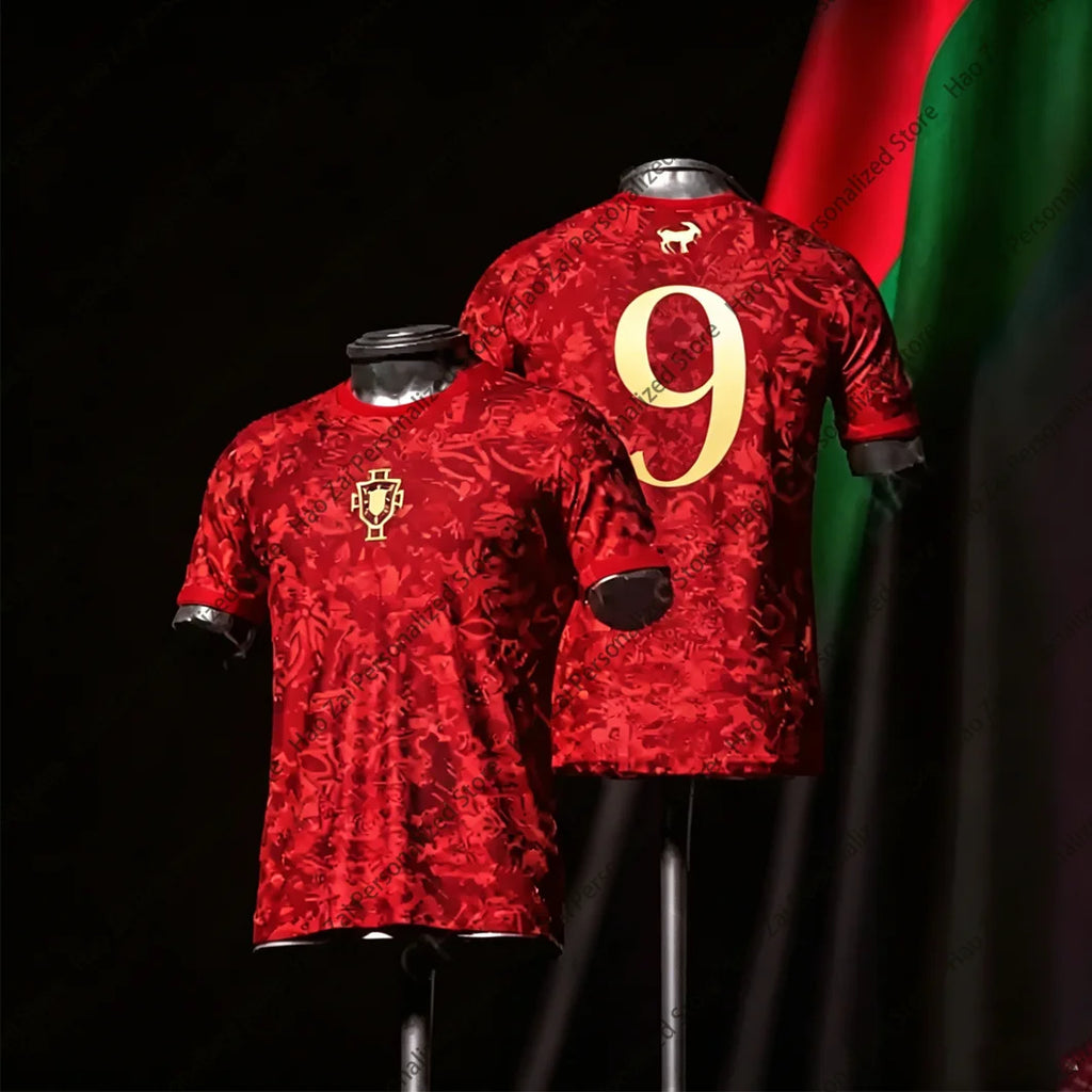 2026 Cristiano Ronaldo Commemorative Edition Jersey/T-Shirt—Portugal Men’s Women’s and Kids’ Sports and Casual Tops