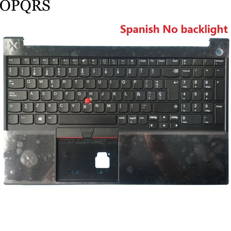 NEW For ThinkPad E15 Gen 2 US/Latin LA/Spanish SP/French FR AZERTY Laptop Keyboard Palmrest Upper Cover