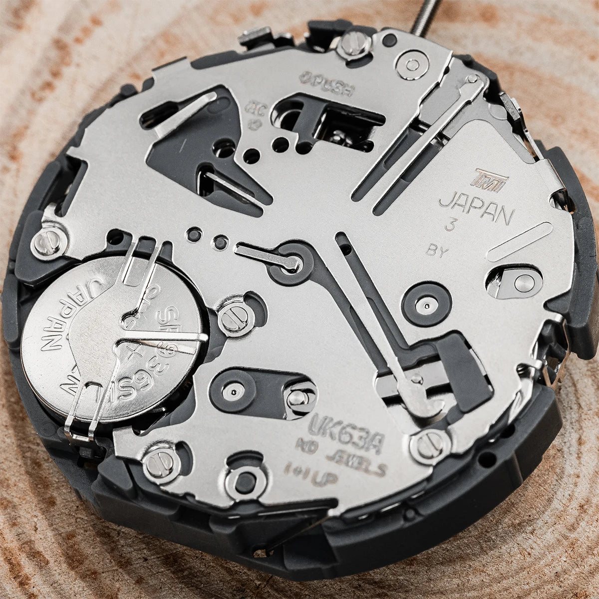 Japan Genuine VK63A Chronograph Quartz Movement with Battery Japan Original Mechanism VK63 VK61A VK67A Mod Replace Movement