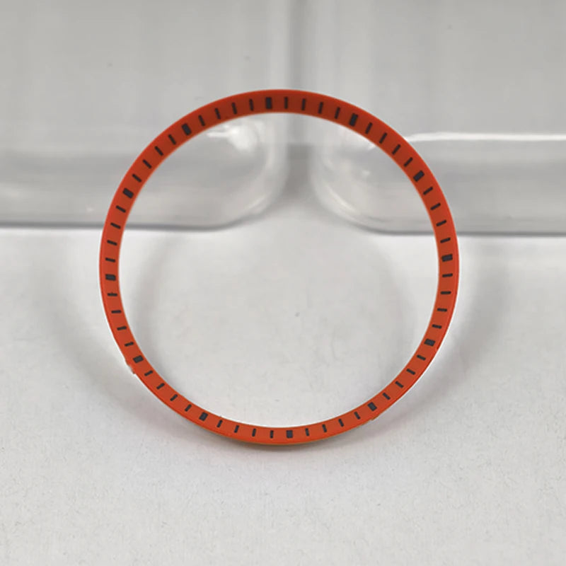 30.5mm Watch Chapter Rings Fit SKX007 SKX009 SRPD Watch Case Plastic Inner Ring NH35 NH36 Movement Men's Watch Parts Replace