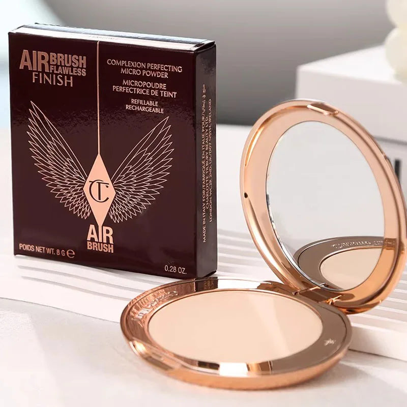 Fashion The Original CT Set Pressed Powder Lasting Powder Soft Texture Beauty Tool Women Oil Control Makeup Setting Honey Powder