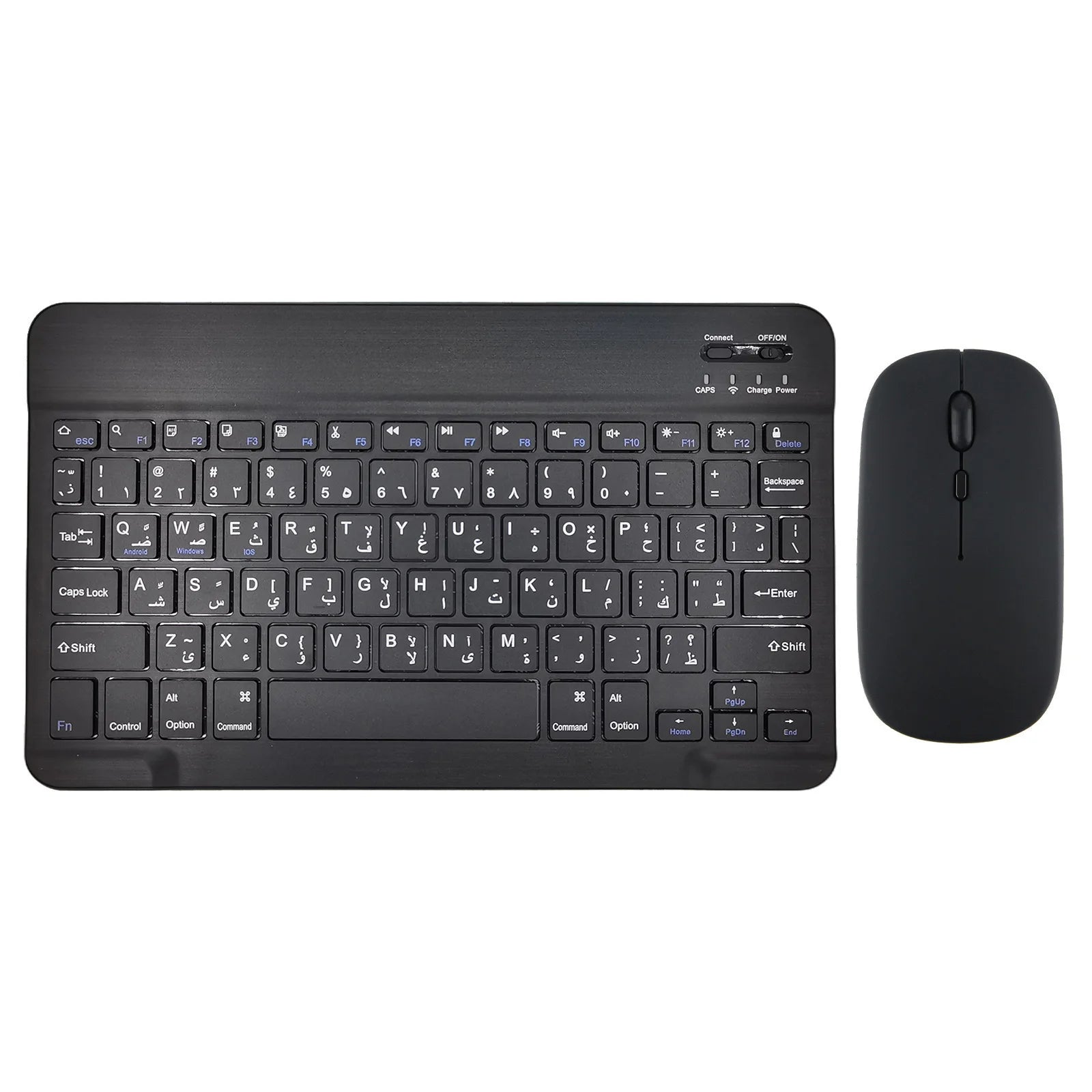 Bluetooth Wireless Keyboard Mouse Russian Spanish Korean For iPad Xiaomi MiPad Samsung Huawei MatePad Tablet Laptop IOS Android