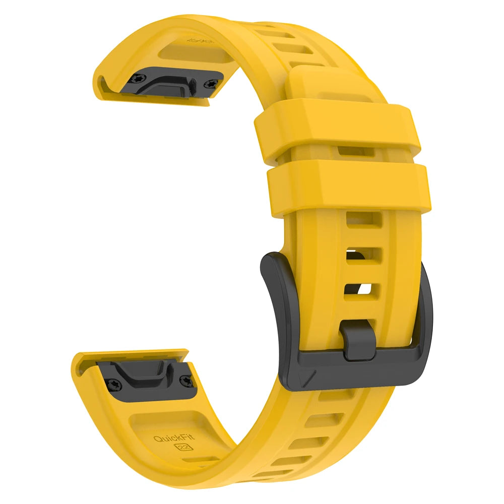 Sport Strap Silicone Watch Band 22mm 26mm For Garmin Fenix 8 Pro E 7 7X 6 6X 5 5X Plus Quick Release Bracelets Women Men Correa