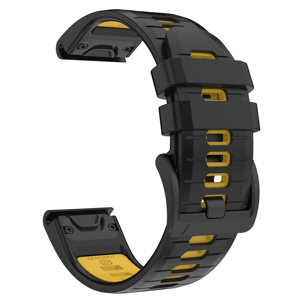 Sport Strap Silicone Watch Band 22mm 26mm For Garmin Fenix 8 Pro E 7 7X 6 6X 5 5X Plus Quick Release Bracelets Women Men Correa
