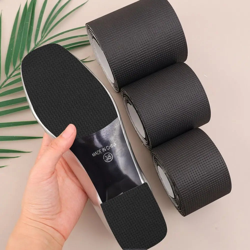 Durable Elastic Sole Anti Slip Sticker Repair Wearable Shoe Sole Protectors Self Adhesive Shoe Mute Cushion Shoe Bottom Pads