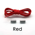 1 Pair Elastic Shoe Laces Semicircle No Tie Shoelaces for Kids and Adult Sneakers Shoelace Quick Lazy Metal Lock Laces Shoe Rope