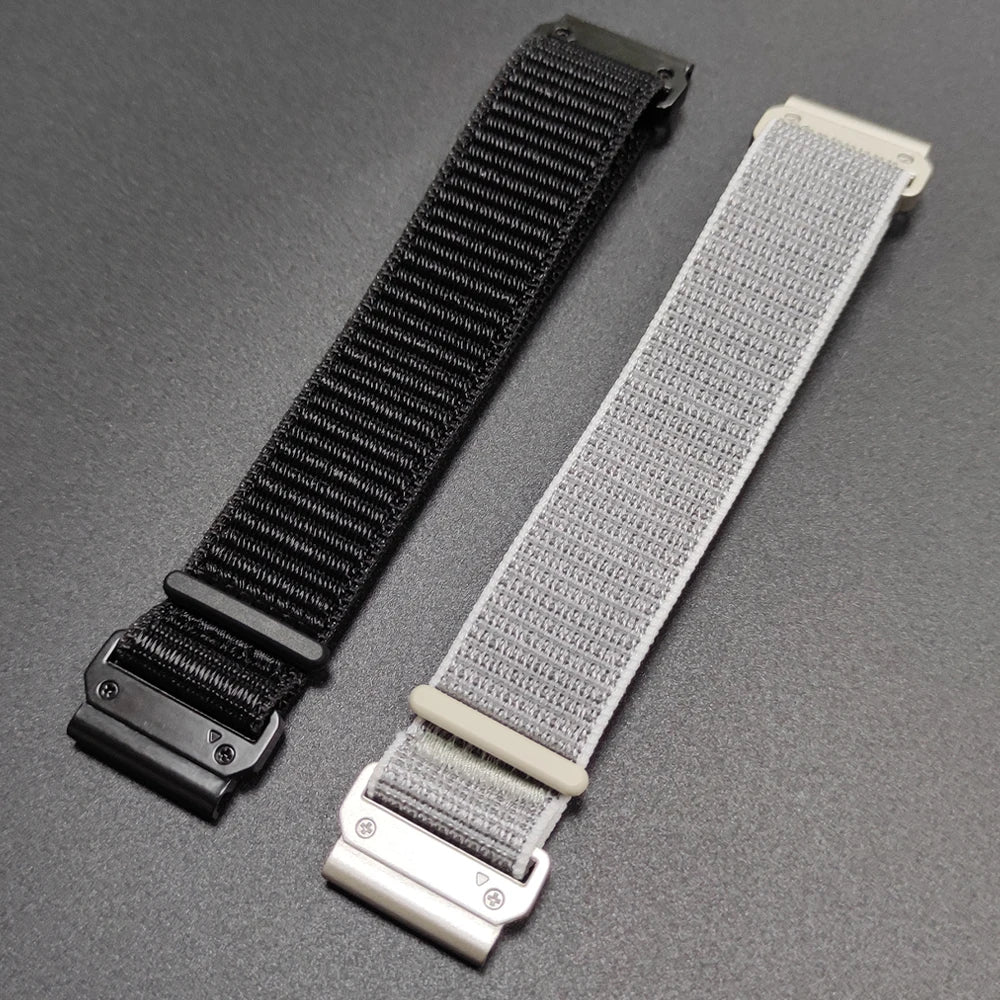 26mm 22mm Nylon QuickFit Strap For Garmin Fenix 8 8Pro E 7 7X 6 6X 5X/Forerunner 970 965/Enduro 3/Instinct 3 2X Sport Watch Band