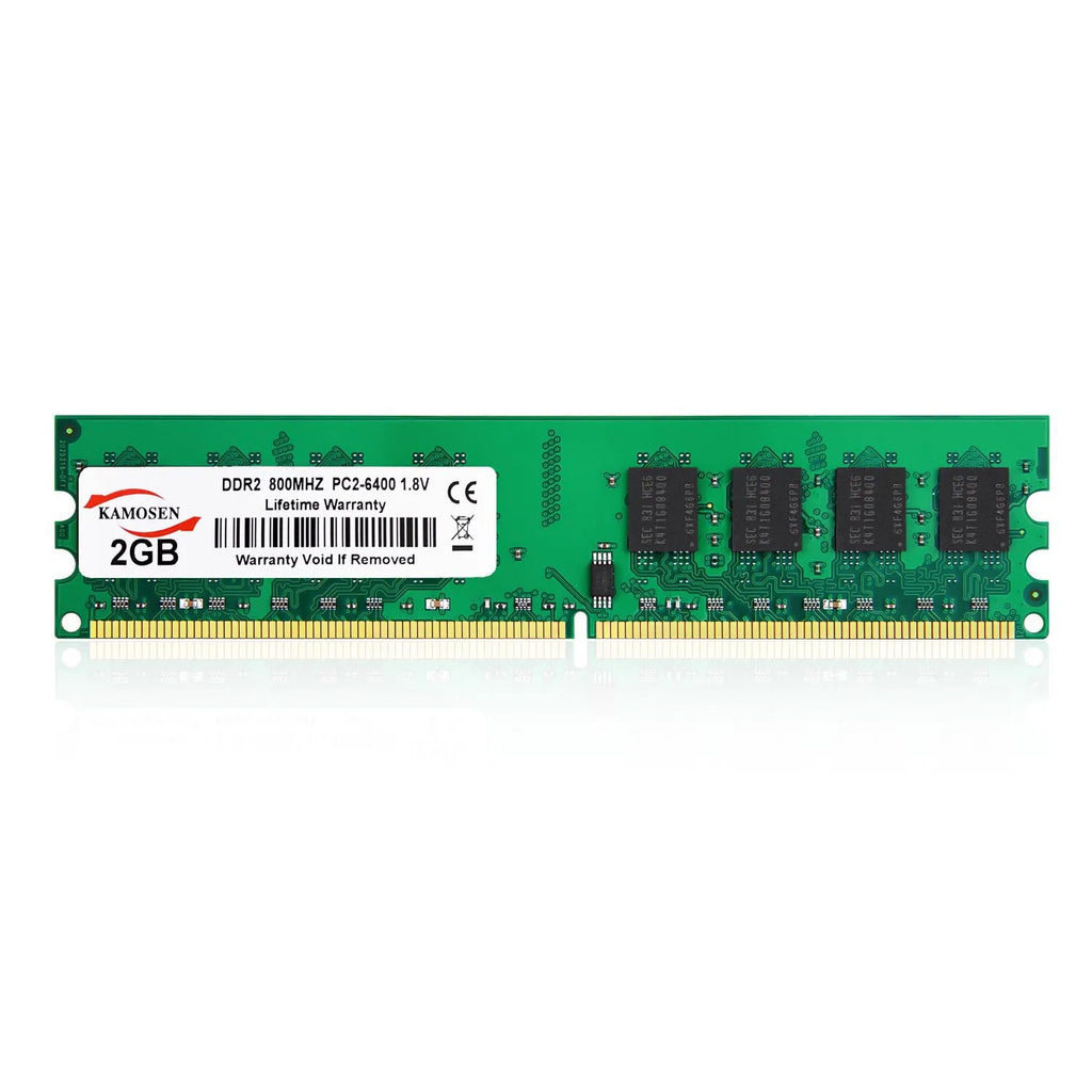 DDR2 DDR3 Desktop RAM 2GB 667 800 1333 1600MHz PC2 PC3-5300 PC2-6400 PC3-10600 PC3-12800 DIMM Computer Memory