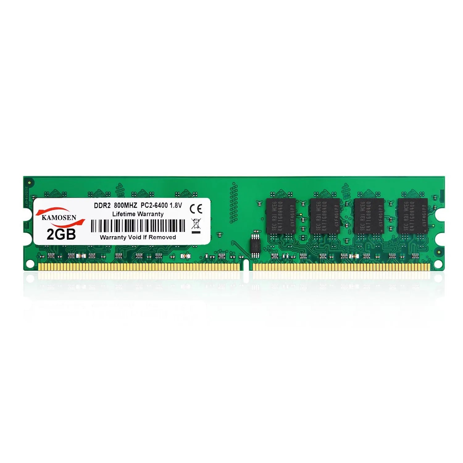 DDR2 DDR3 Desktop RAM 2GB 667 800 1333 1600MHz PC2 PC3-5300 PC2-6400 PC3-10600 PC3-12800 DIMM Computer Memory