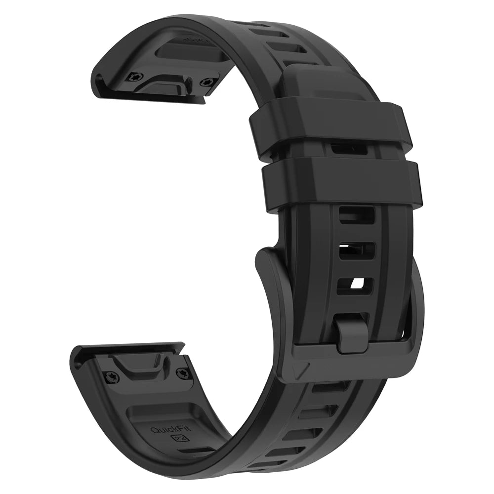 Sport Strap Silicone Watch Band 22mm 26mm For Garmin Fenix 8 Pro E 7 7X 6 6X 5 5X Plus Quick Release Bracelets Women Men Correa