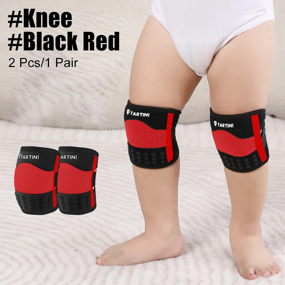 1Pair Baby Elbow Knee Pads for Crawling Adjustable Knee Pads Toddler Crawler Knee Elbow Protector for Infant Girl Boy Crawling