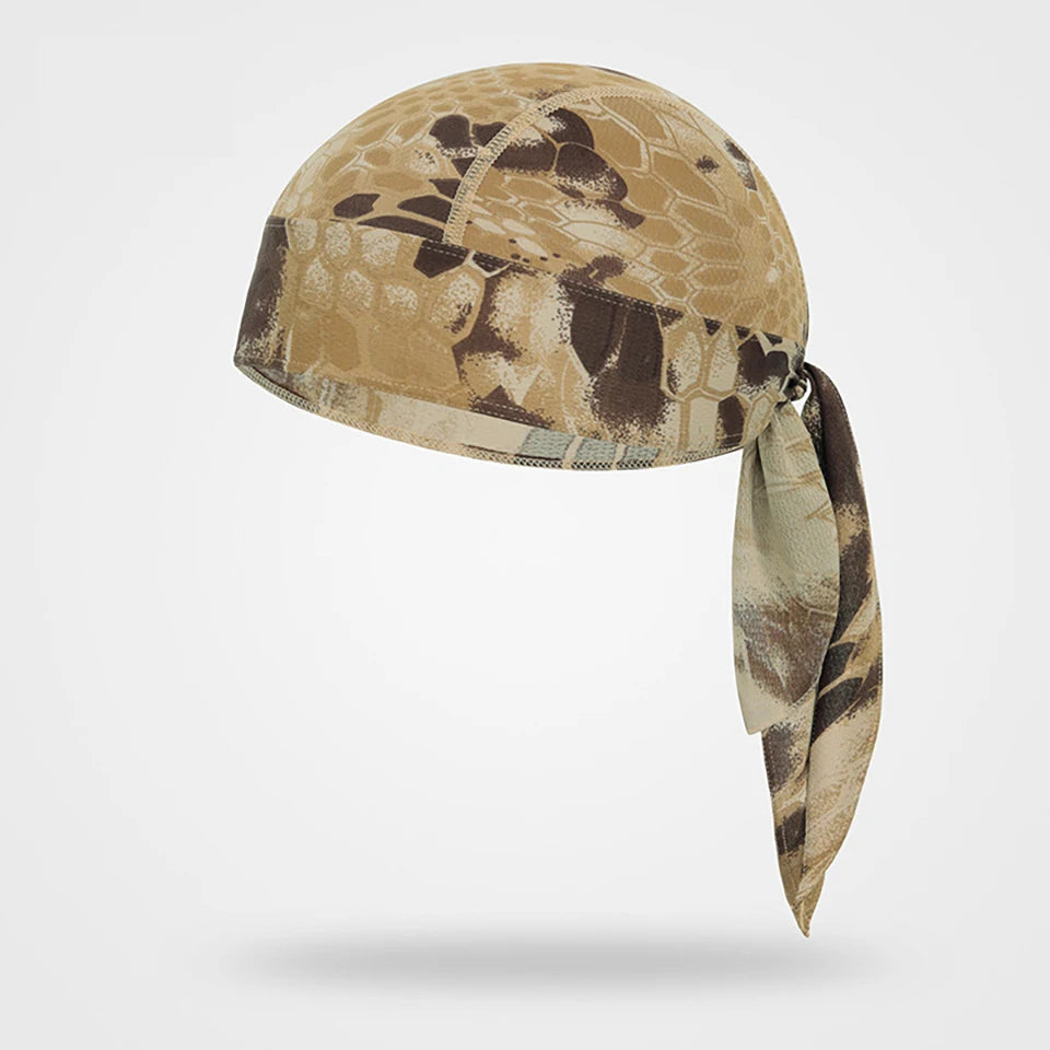 Cycling Headscarf Spring Summer Men Women Breathable Hiking Scarf Outdoor Tourism Pirate Hat Sports Sun Protection Headscarf