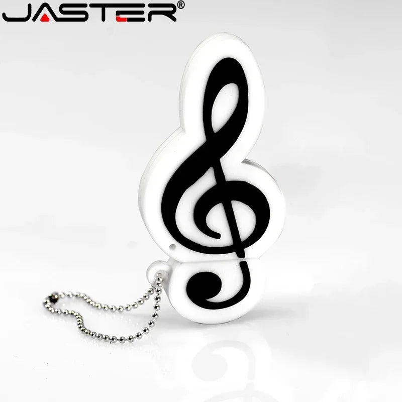 JASTER Music Model USB Flash Drive Guitar Pen Drive Violin Pendrive Cello Memory Stick Beth U Disk Free Key Chain 16GB 32GB 64GB