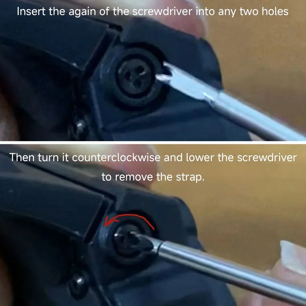 Metal Connector with Tool For Amazfit T-Rex 3 Screw Rod Watch Strap Adapter for T-Rex /T-Rex Pro/T Rex 2 Smartwatch Accessories