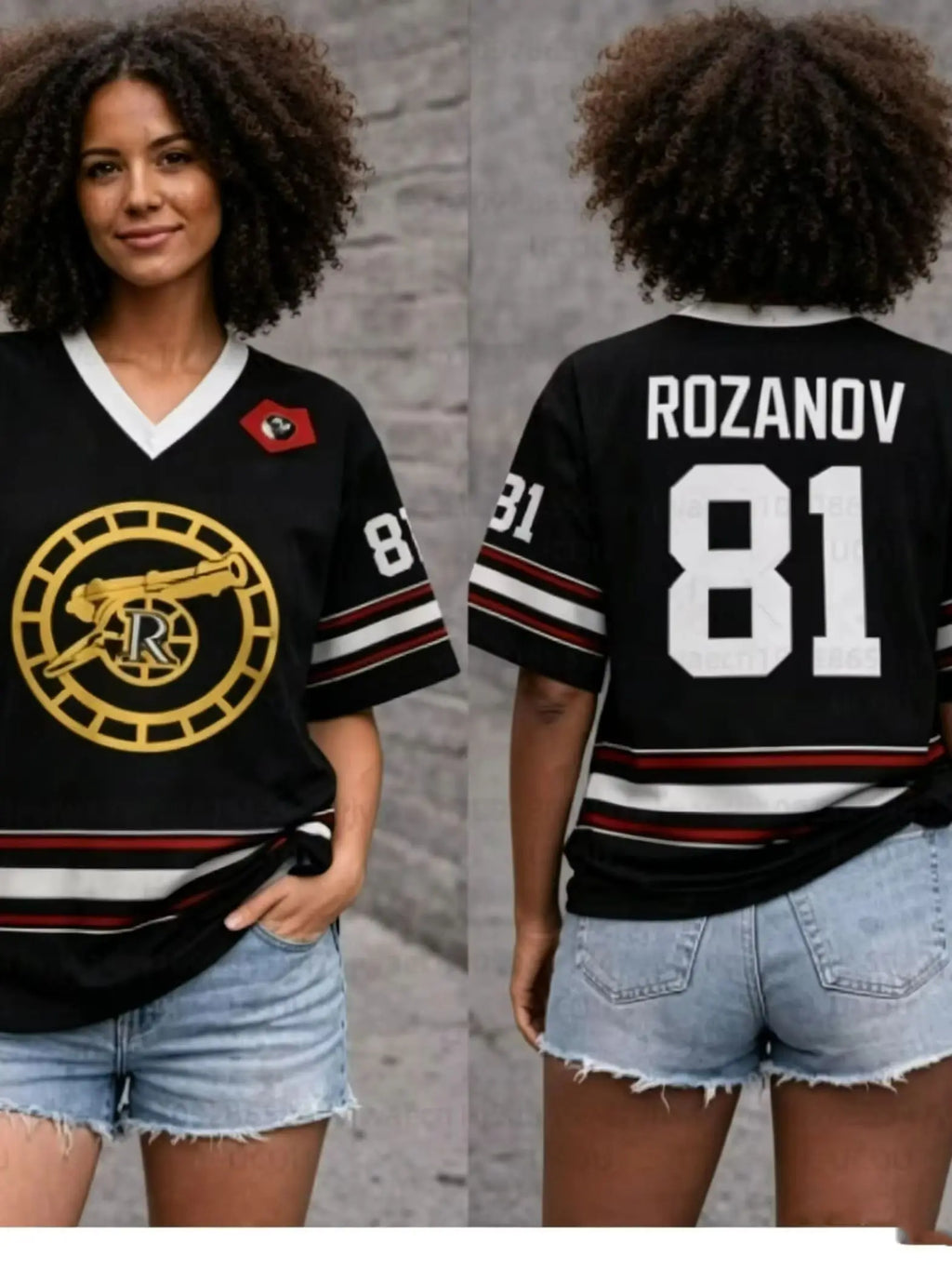 New Men's Women's Heated Rivalry Hockey Jersey Short Sleeve Tee Rozanov HOLLANDER Short Sleeve T-shirt Unisex Tops