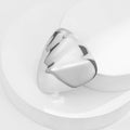 Loe | Stainless Steel Geometric Brooch New Plated 18k Gold Clothing Accessories High Quality Irregular Jewelry
