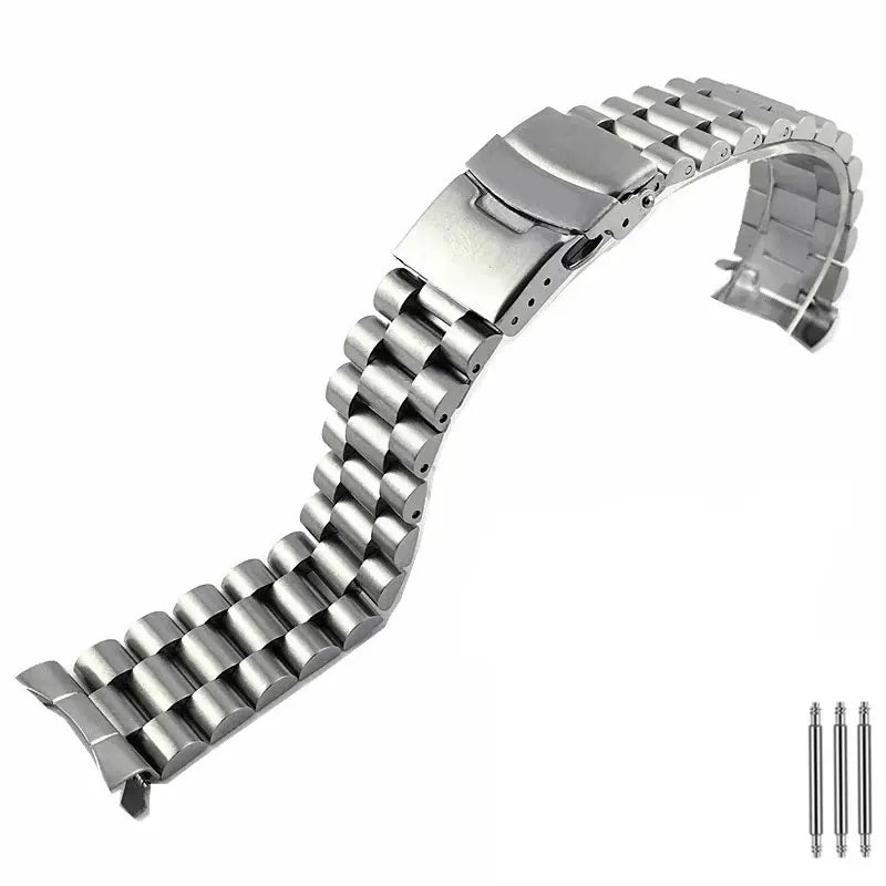 Traditional Watch Strap For Casio Duro Mdv106/107 For Seiko Skx007/Skx009 Diving Steel Metal 20/22mm Watchband Replacement Parts