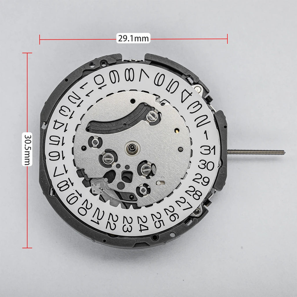 Japan Genuine VK63A Chronograph Quartz Movement with Battery Japan Original Mechanism VK63 VK61A VK67A Mod Replace Movement