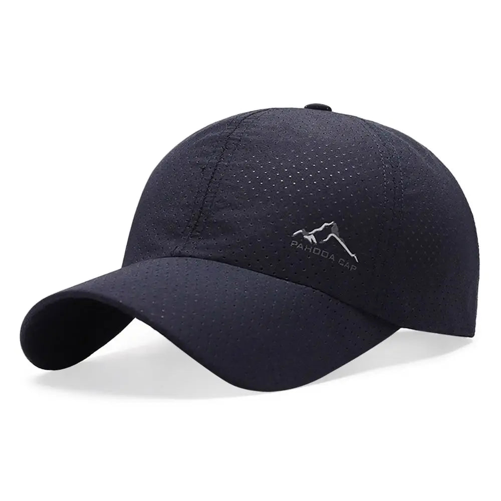 Casual Quick Dry Summer Baseball Cap Breathable UV Protection Sun Hats Adjustable Sports Cap Men Women