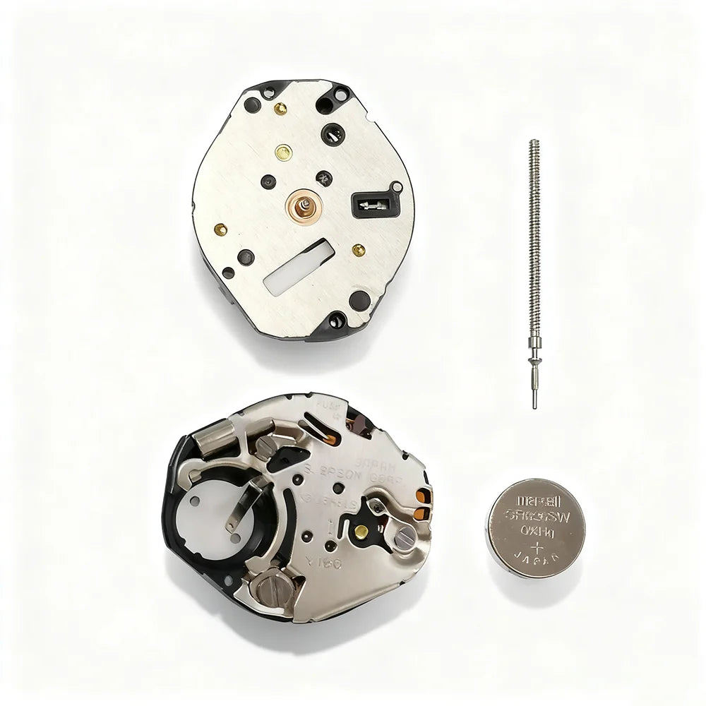 19mm Roman Dial Two Blue Sword Shape Watch Hands Suitable for Y120 Quartz Time module Panther Cartier Movement Case Mod Parts