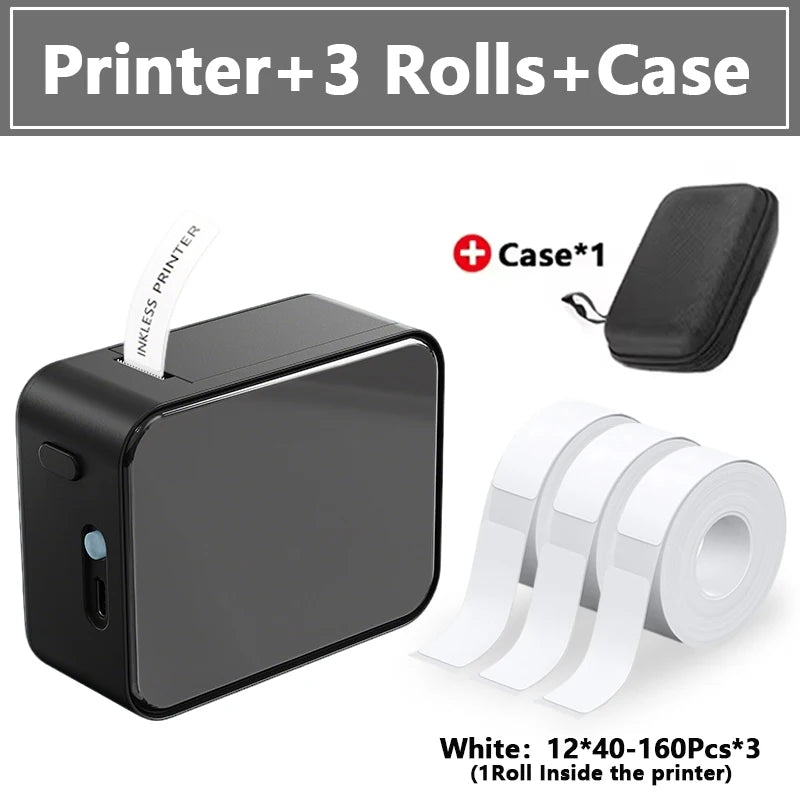 Marklife P15 Mini Pocket Thermal Label Printer Wireless Bluetooth Adhesive Label Maker Similar as D11 D110 D101 Portable Printer