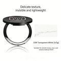 Transparent White Pressed Powder Oil Control Silky Soft Focus Foundation Palette Concealer Brighten Modifying Dullness Makeup