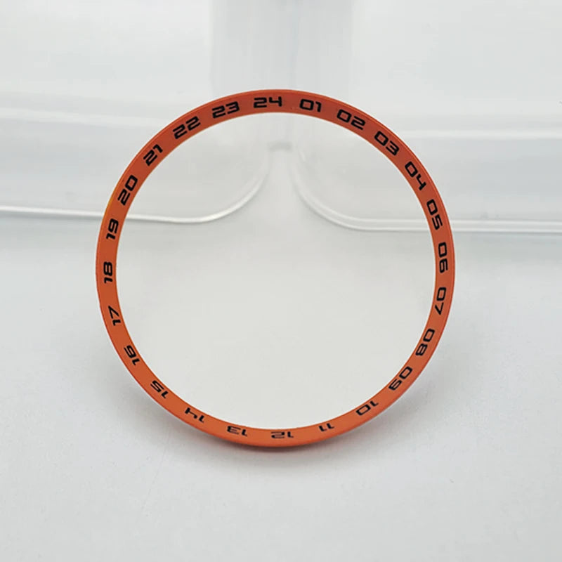 30.5mm Watch Chapter Rings Fit SKX007 SKX009 SRPD Watch Case Plastic Inner Ring NH35 NH36 Movement Men's Watch Parts Replace