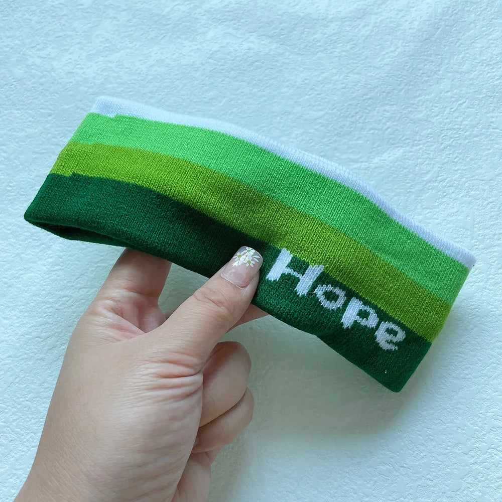 1PCS Sweat Band Sports Headband Fitness Sweat-Absorbing HairBand Yoga Jog Running Makeup Bath Headscarf Hair Accessories Unisex