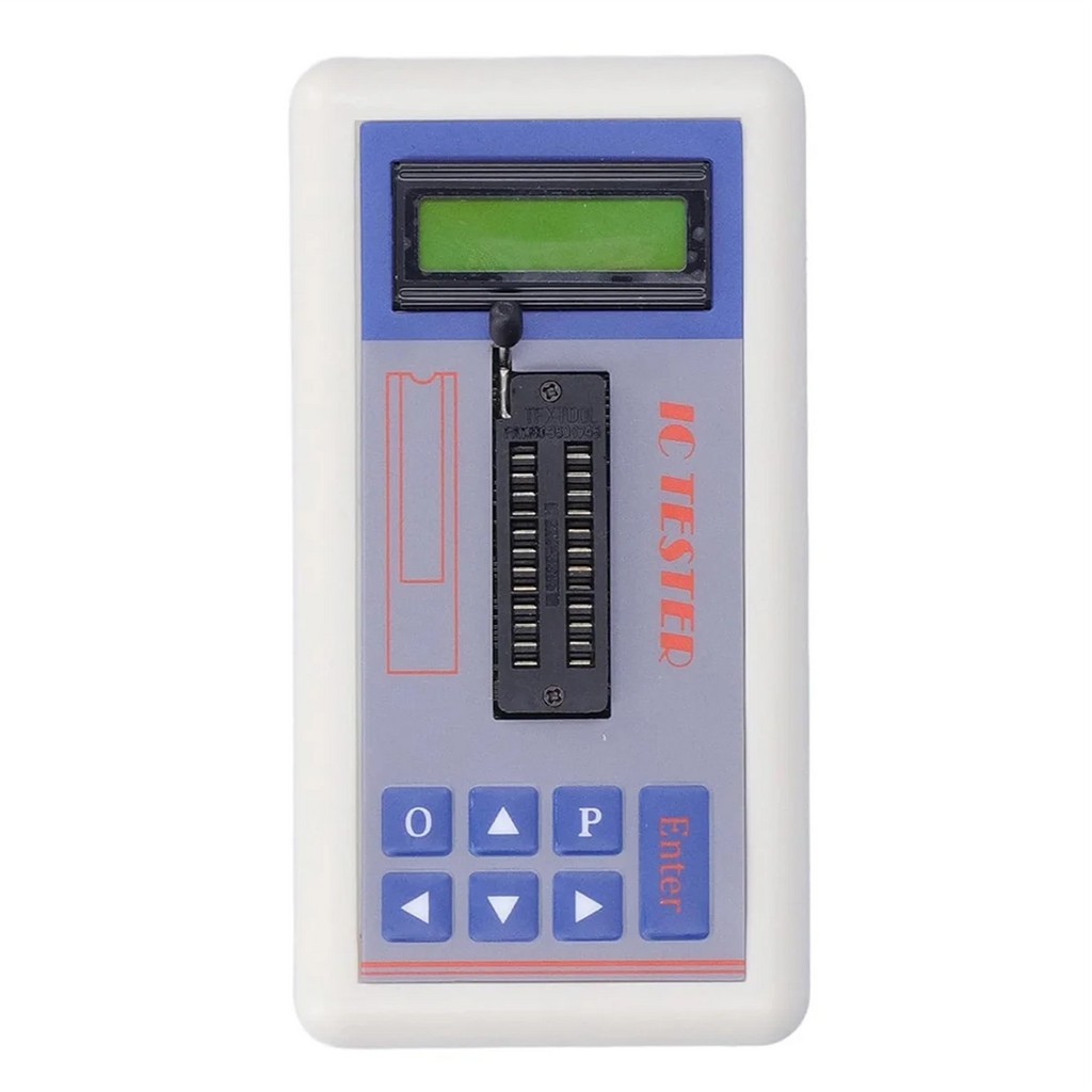 ABQR Integrated Circuit Tester, IC Transistor Capacitor Tester, Diode Checker Detector, with 5V 3.3V AUTO Mode,B